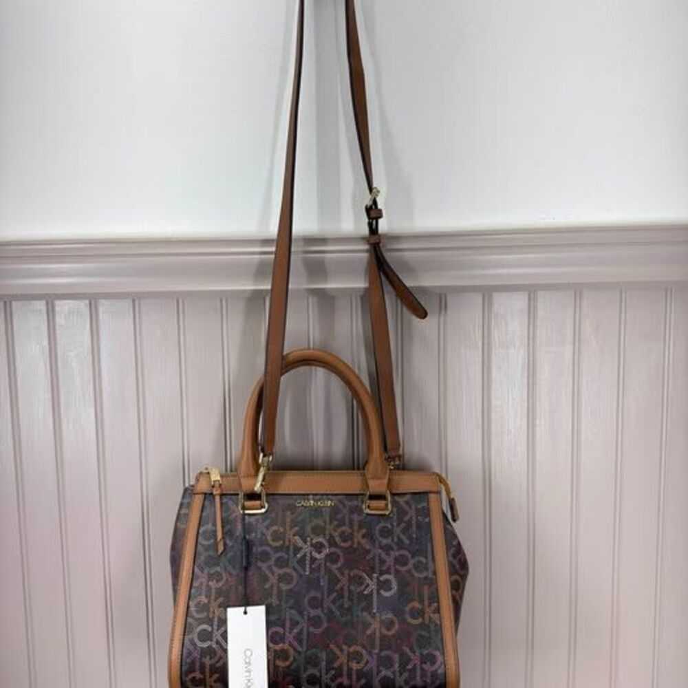 Calvin Klein Janae Satchel Bag
